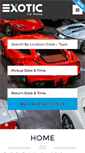 Mobile Screenshot of exoticcarrental.com